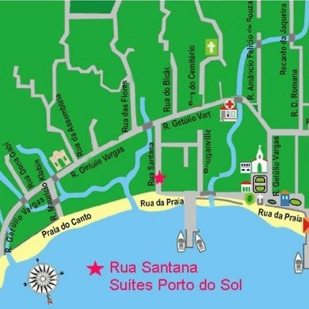 Suite Porto Do Sol Abraão Exterior foto